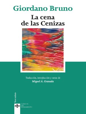 cover image of La cena de las cenizas